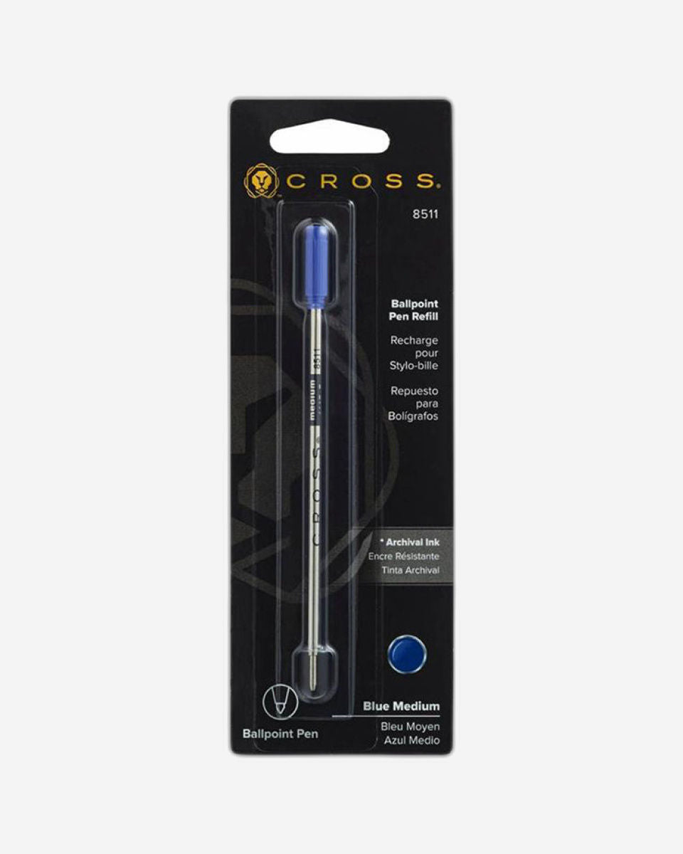 قلم حبر جاف كروس متوسط ​​الحجم - أزرق - 8511