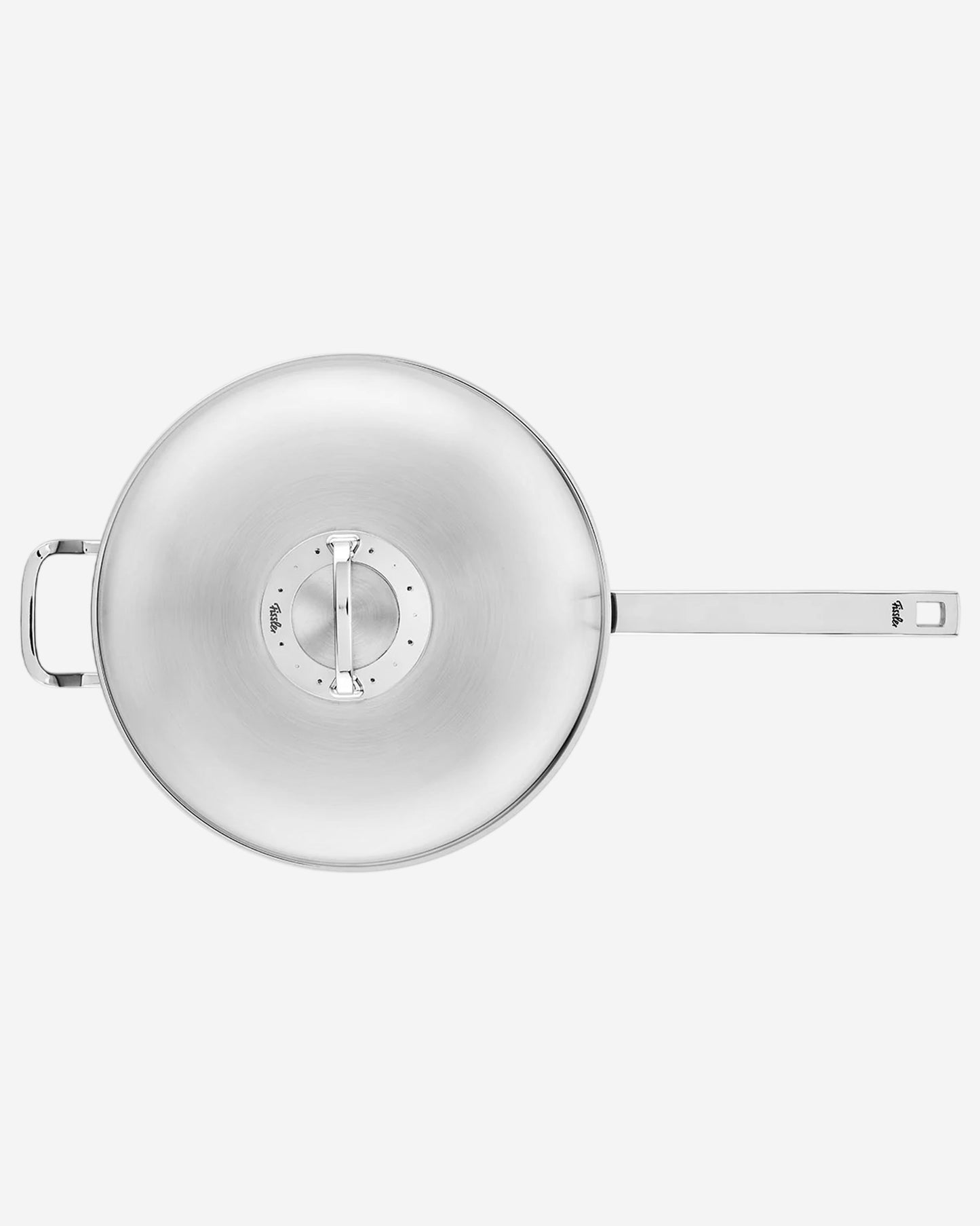 Fissler Original-Profi Stainless Steel Wok 32 cm with High Dome Lid