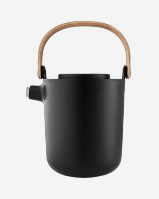 إبريق شاي إيفا سولو 520439 أسود اللون، من نورديك كيه