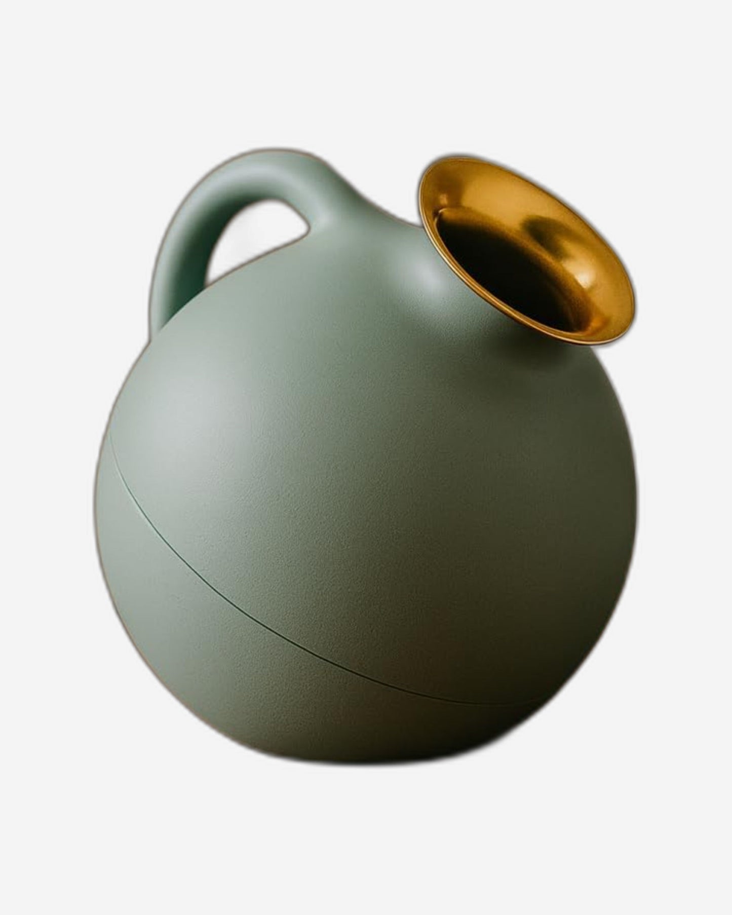 إيفا سولو 502707 جلوب في جيه 1 لتر حافة ذهبية بلون المريمية، مصنوعة حسب الطلب