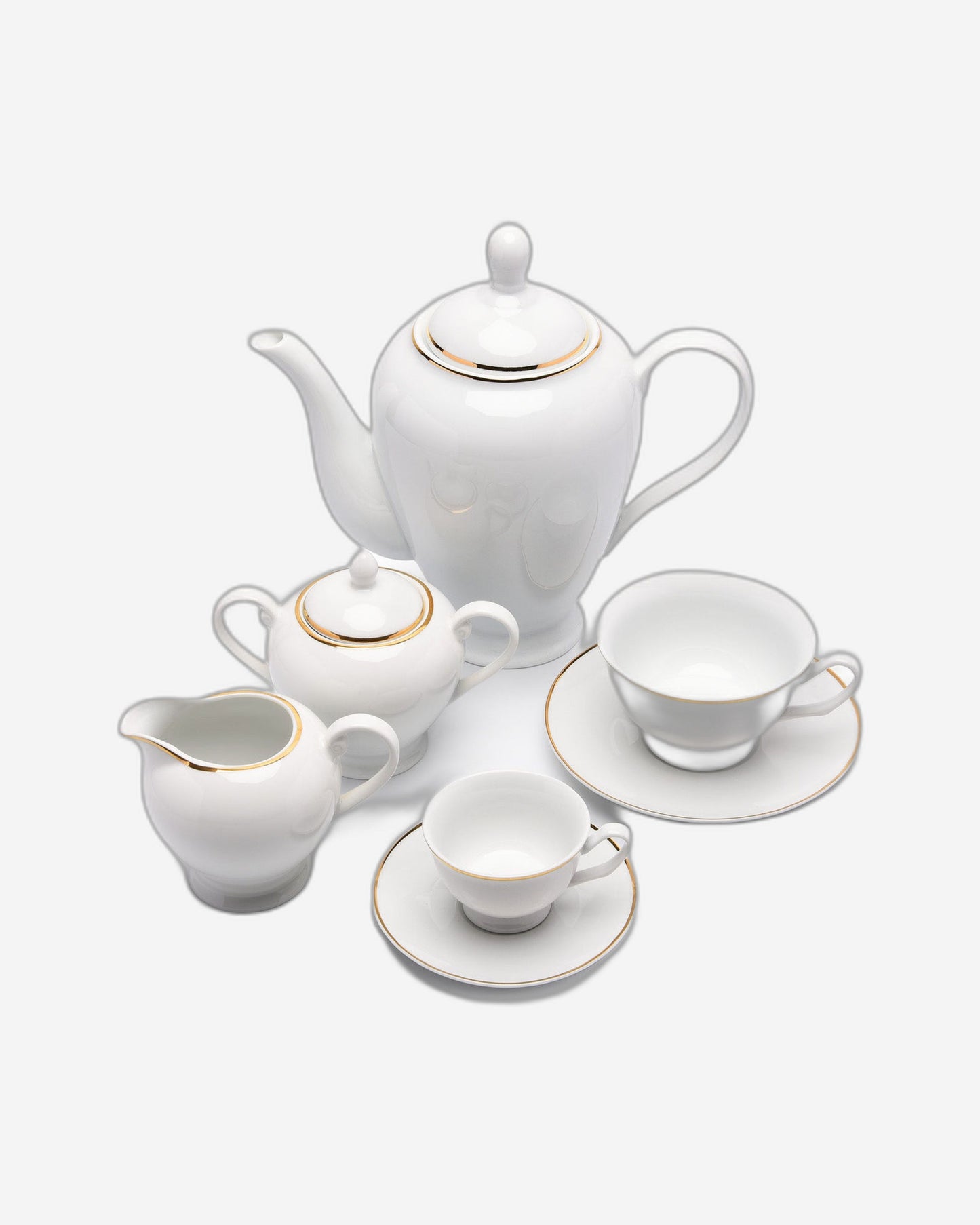 طقم عشاء أريادن جولد من إيفر بلاس، 83 قطعة