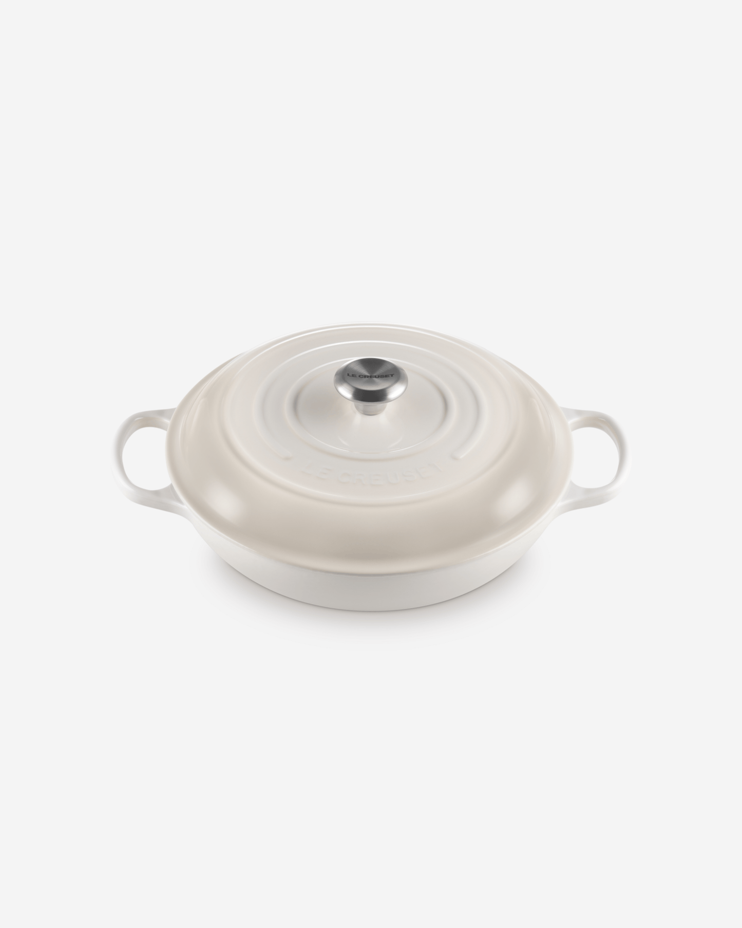Le Creuset Shallow Casserole 30Cm Meringue