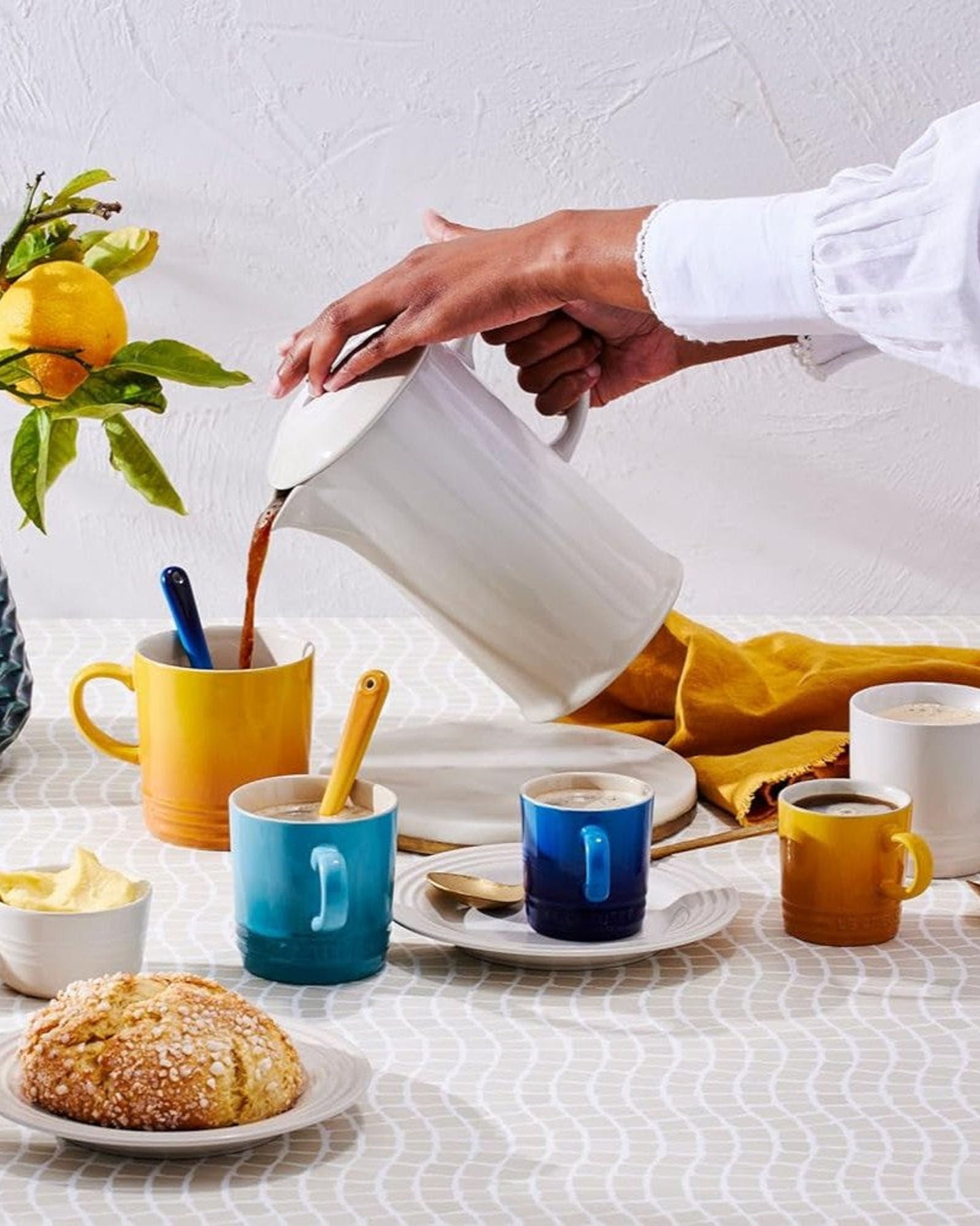 إبريق قهوة لو كروزيه 22 سم ميرينغ - 60706087160003