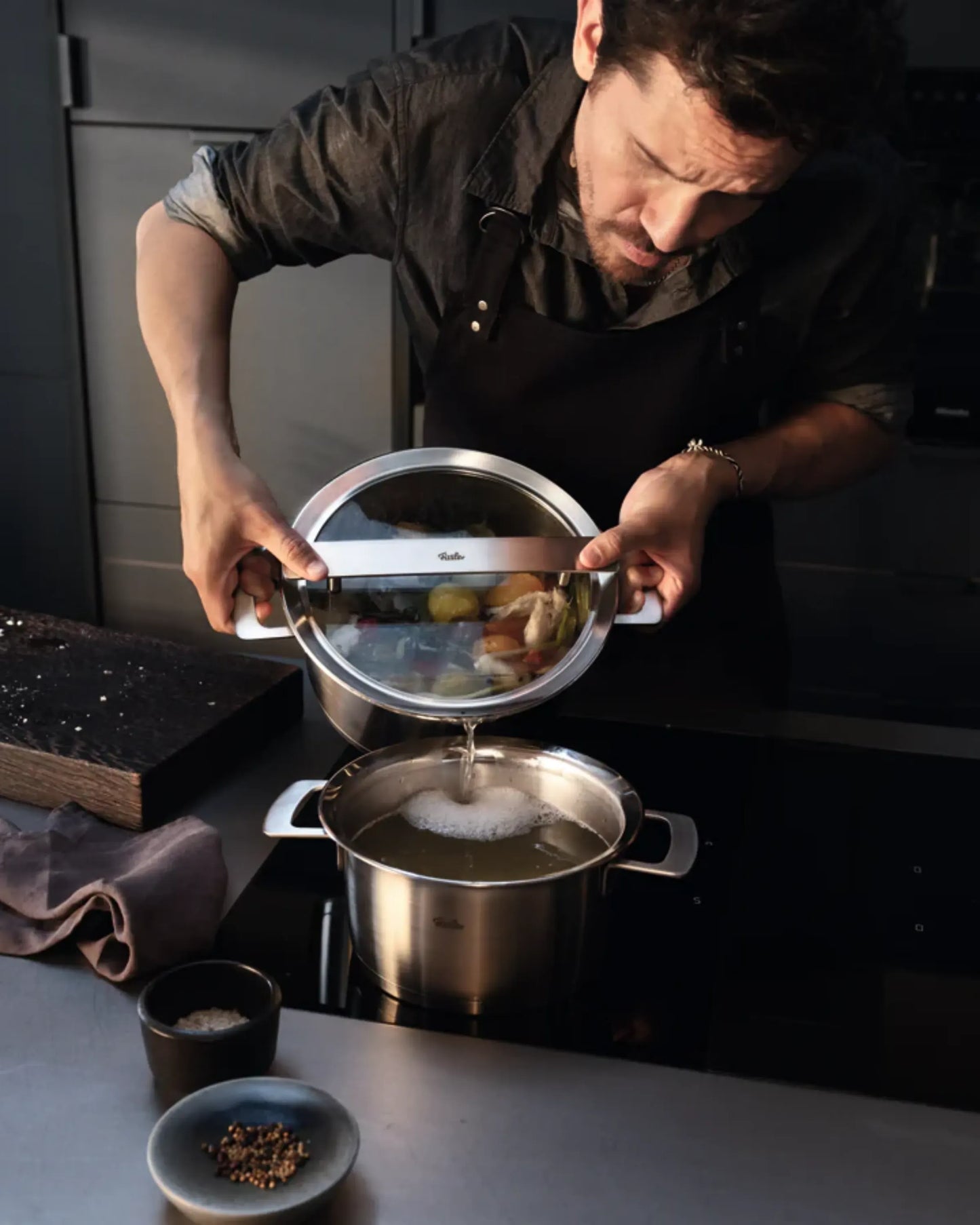 Fissler Phi 20cm Glass Lid Stew Pot