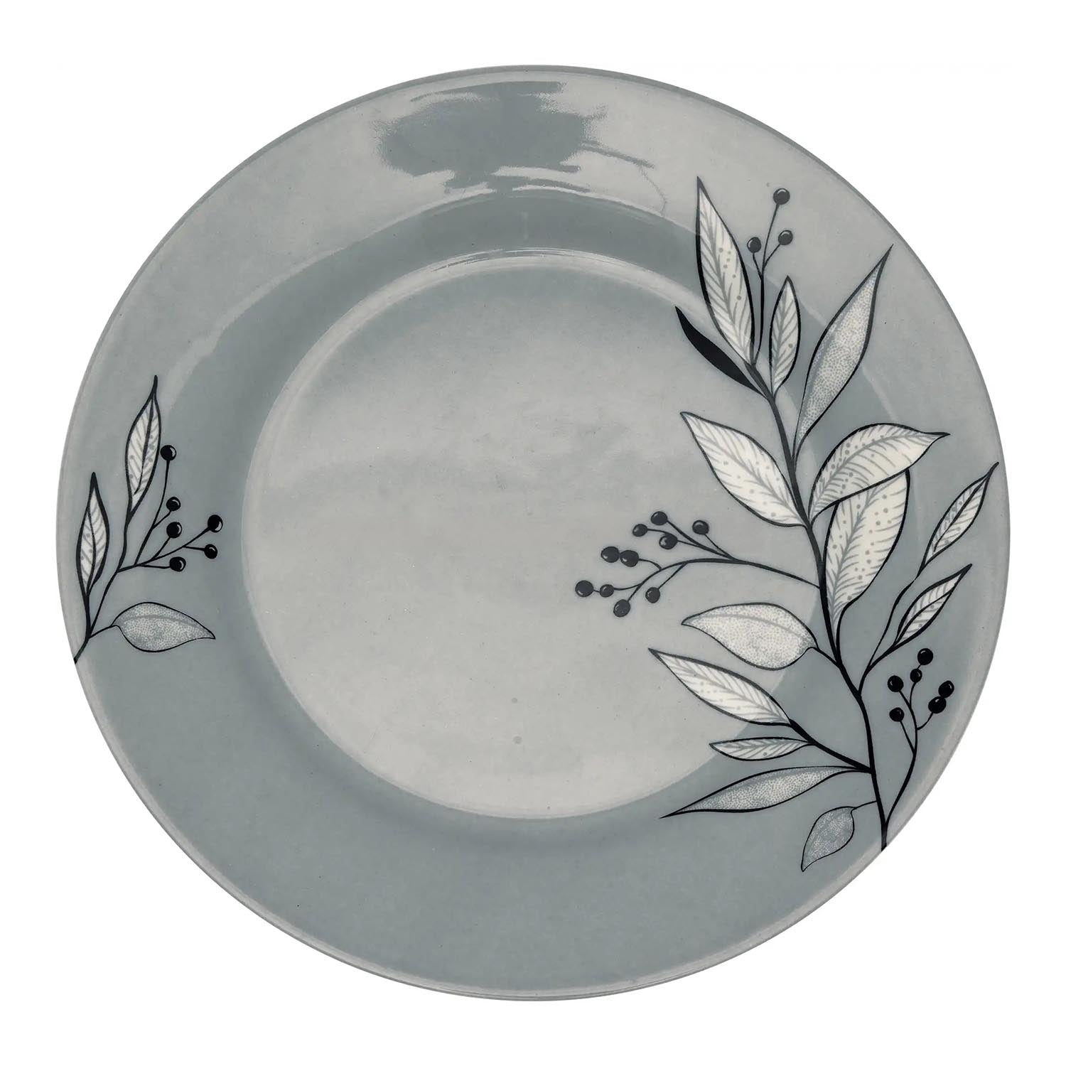 Greengate  Drew Plate Drew Grey