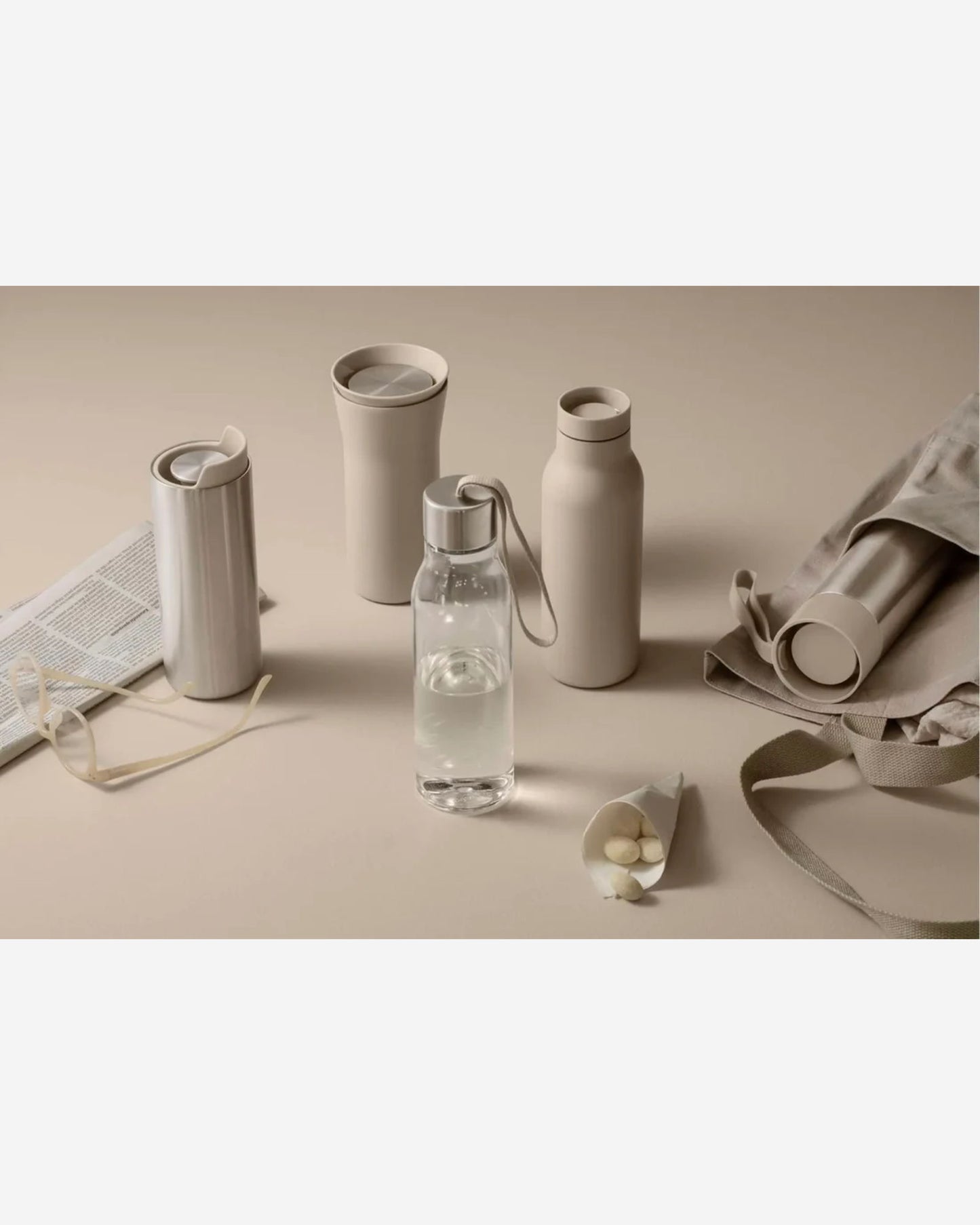 قارورة حرارية إيفا سولو 575006 أوربان 0.5 لتر لون بيج لؤلؤي