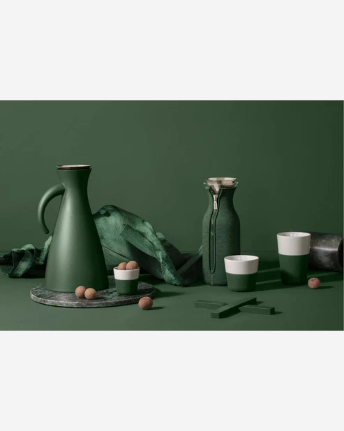 إيفا سولو 501129 كوب إسبريسو قطعتين أخضر زمردي