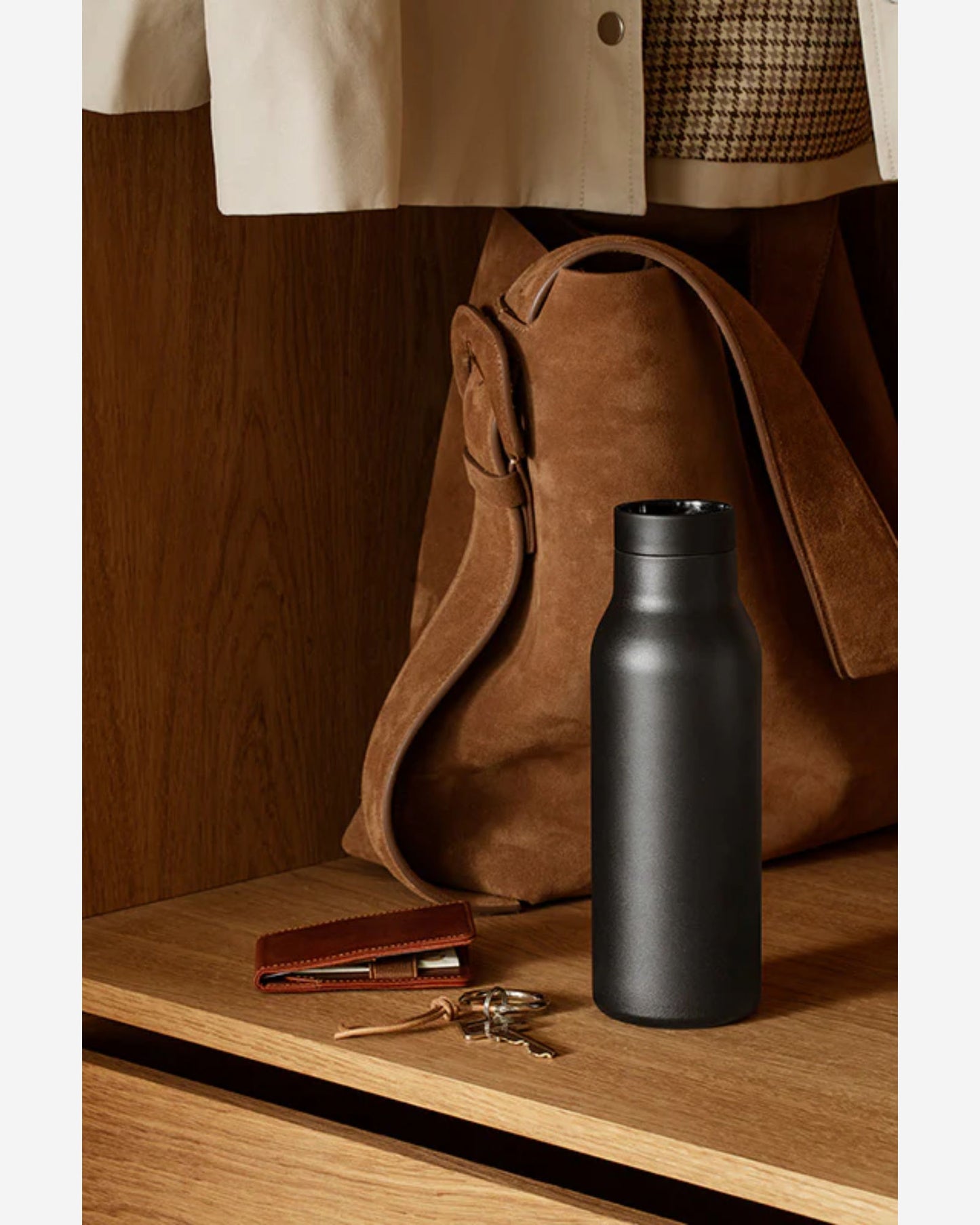 قارورة حرارية إيفا سولو 575007 أوربان 0.5 لتر، لون أسود