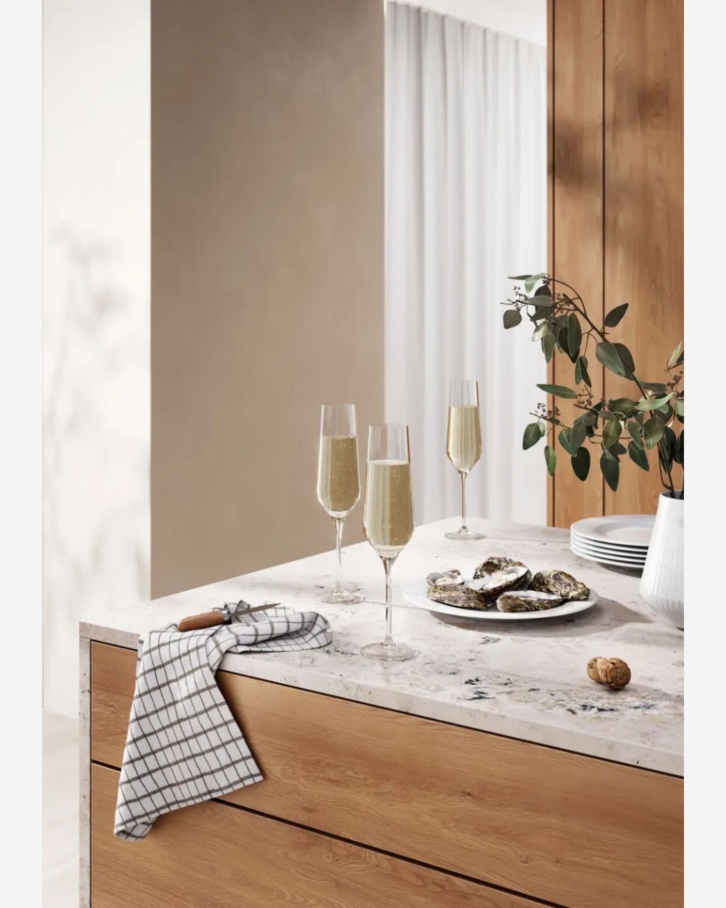 كأس نبيذ إيفا سولو 541204 ليجيو نوفا شامبانيا 6 قطع