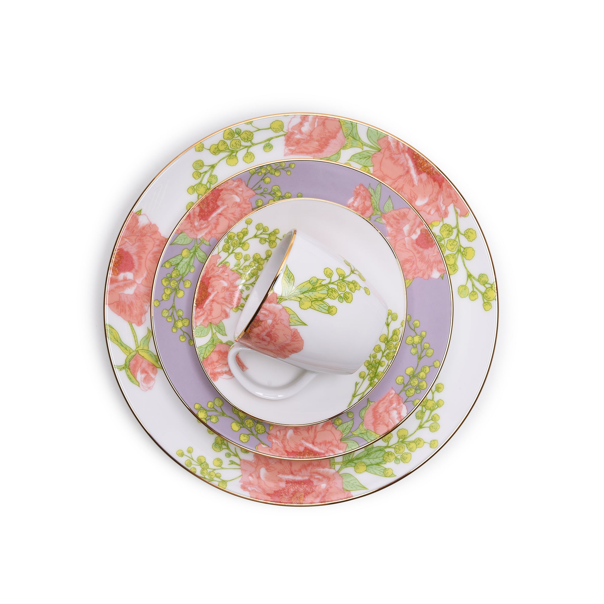 طقم عشاء دانكوتوا كارلايل، ٢٤ قطعة