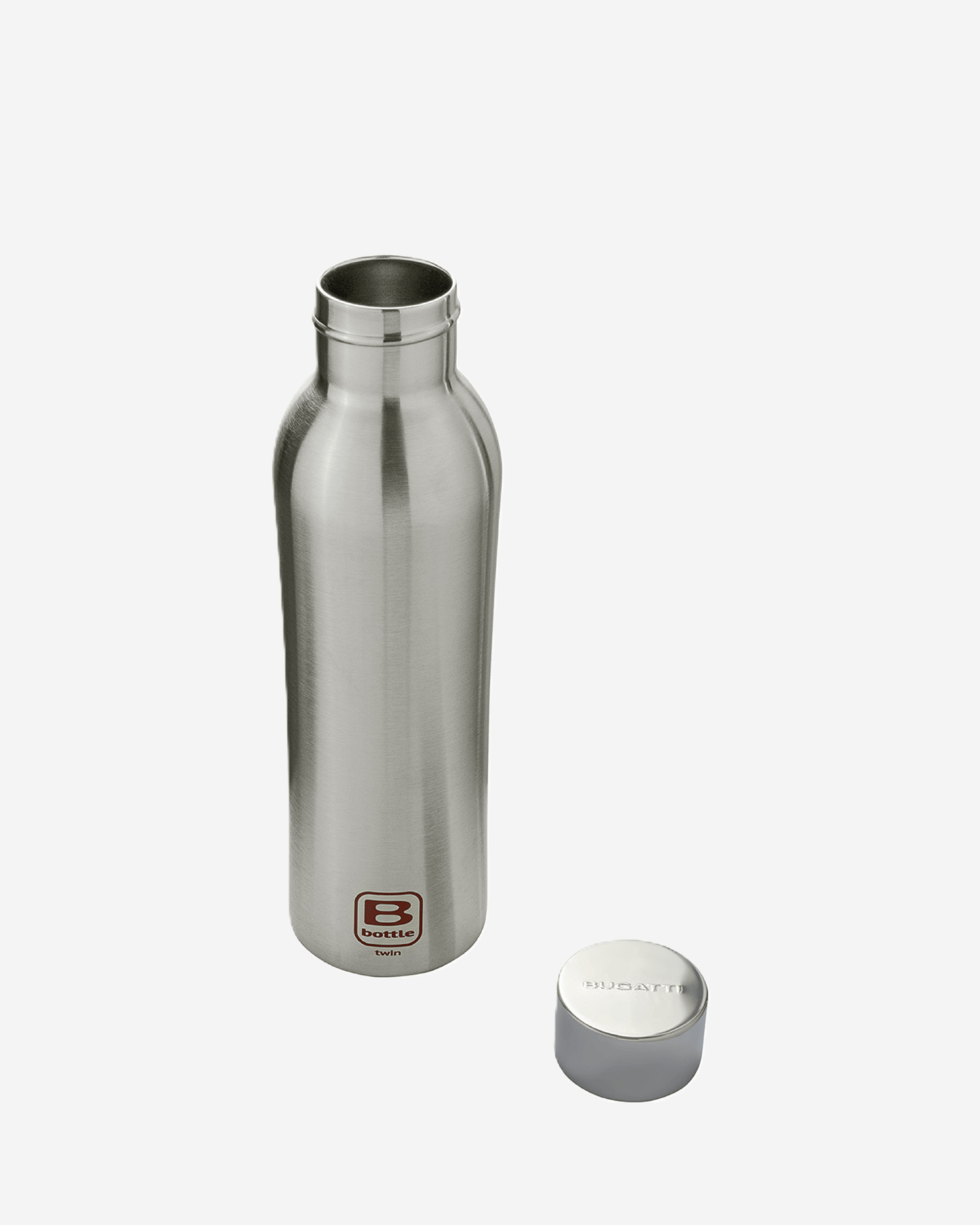 Bugatti Bottle Twin 500 Steel Brushed