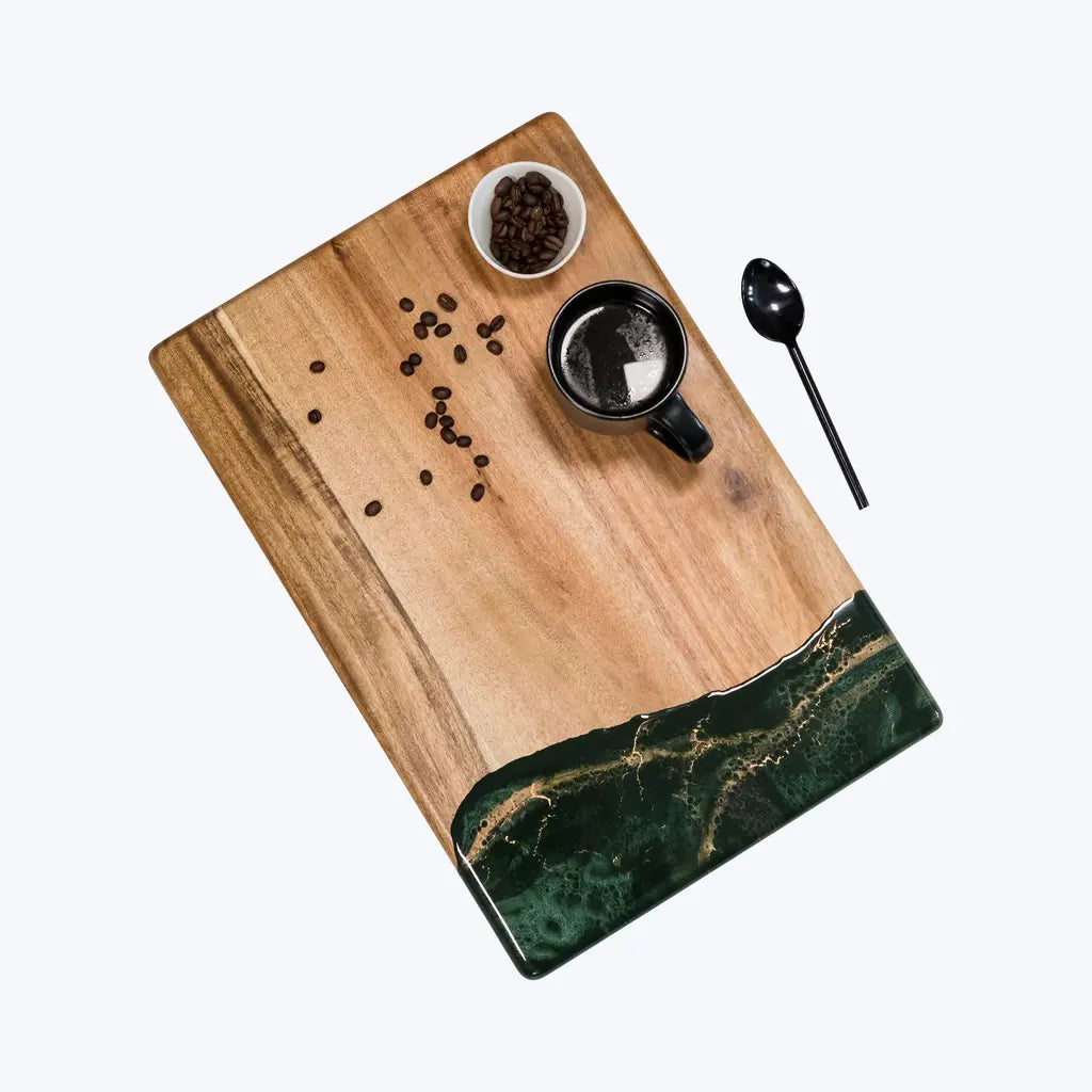 لوحة ترويجية من خشب السنط مقاس 8×11 من لين وليانا