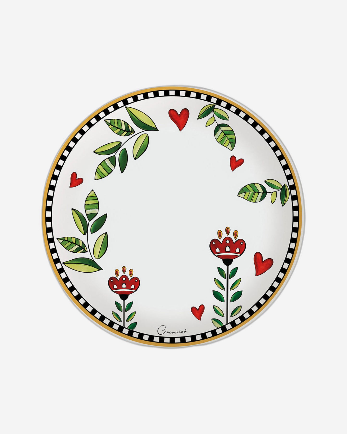 مجموعة إيغان 6 أطباق عشاء كوكوريكو أصفر Dm 27