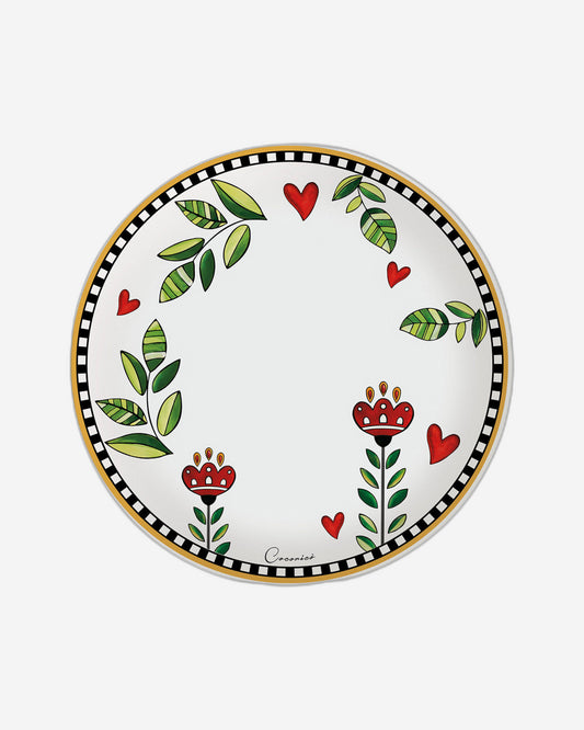 مجموعة إيغان 6 أطباق عشاء كوكوريكو أصفر Dm 27