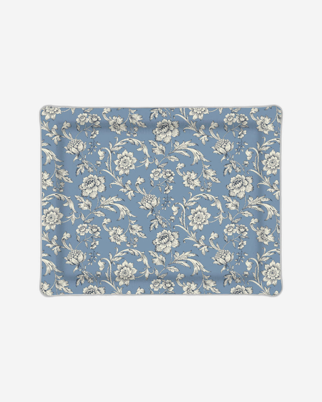 ACRYLIC TRAY 46X36CM PERSIA BLUE