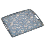 صينية أكريليك بلاتكس 46×36 سم، لون أزرق فارسي