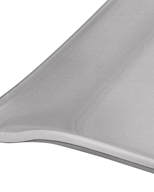 صينية أكريليك بلاتكس 46×36 سم فضية سرية