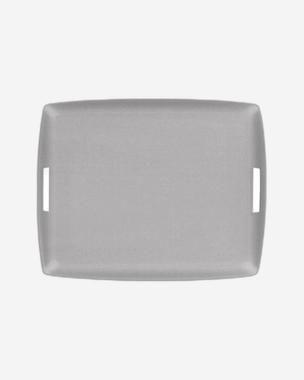 صينية أكريليك بلاتكس 54×43 سم فضية سرية