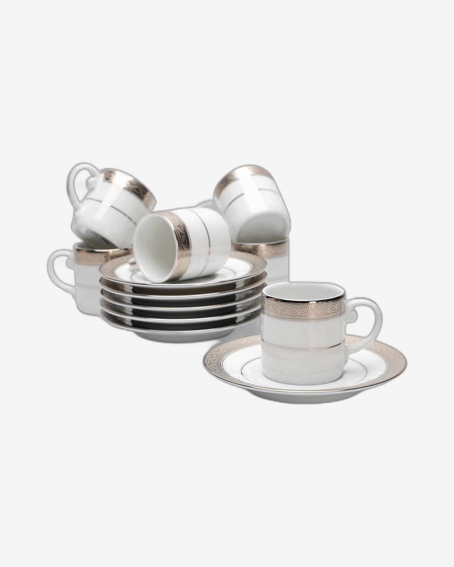 طقم قهوة إسبريسو دانكوتوا 6+6 سامارا