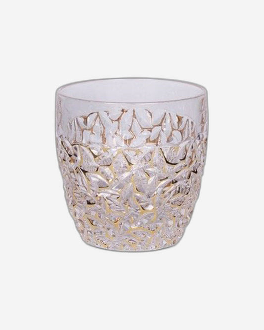 مجموعة من 6 قطع من بوهيميا نيكوليت DOF مع كريستال رصاصي رخامي ذهبي