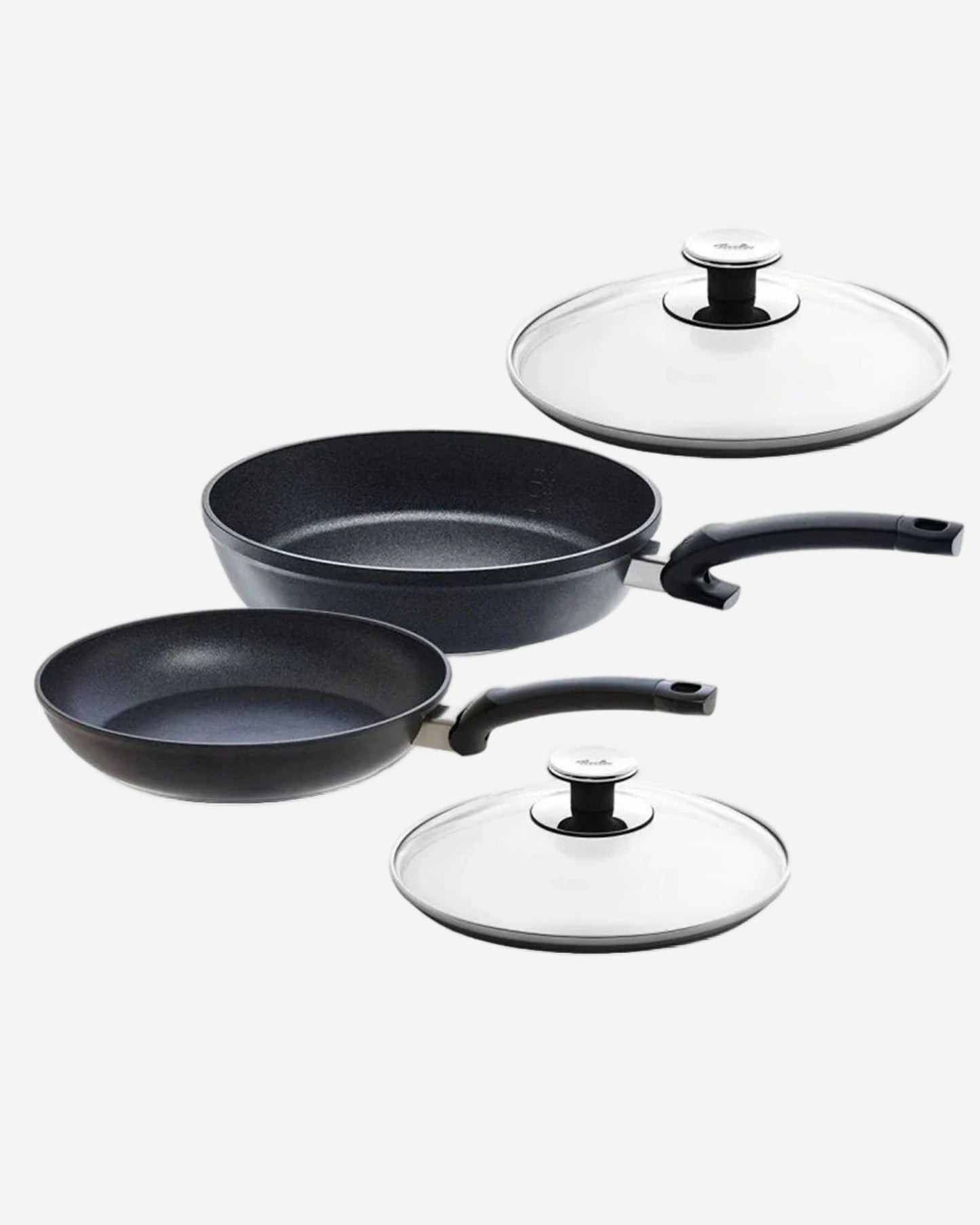 Adamant Comfort 28 Cm + Adamant Classic 24 Cm + Glass Lid24/28 Cm