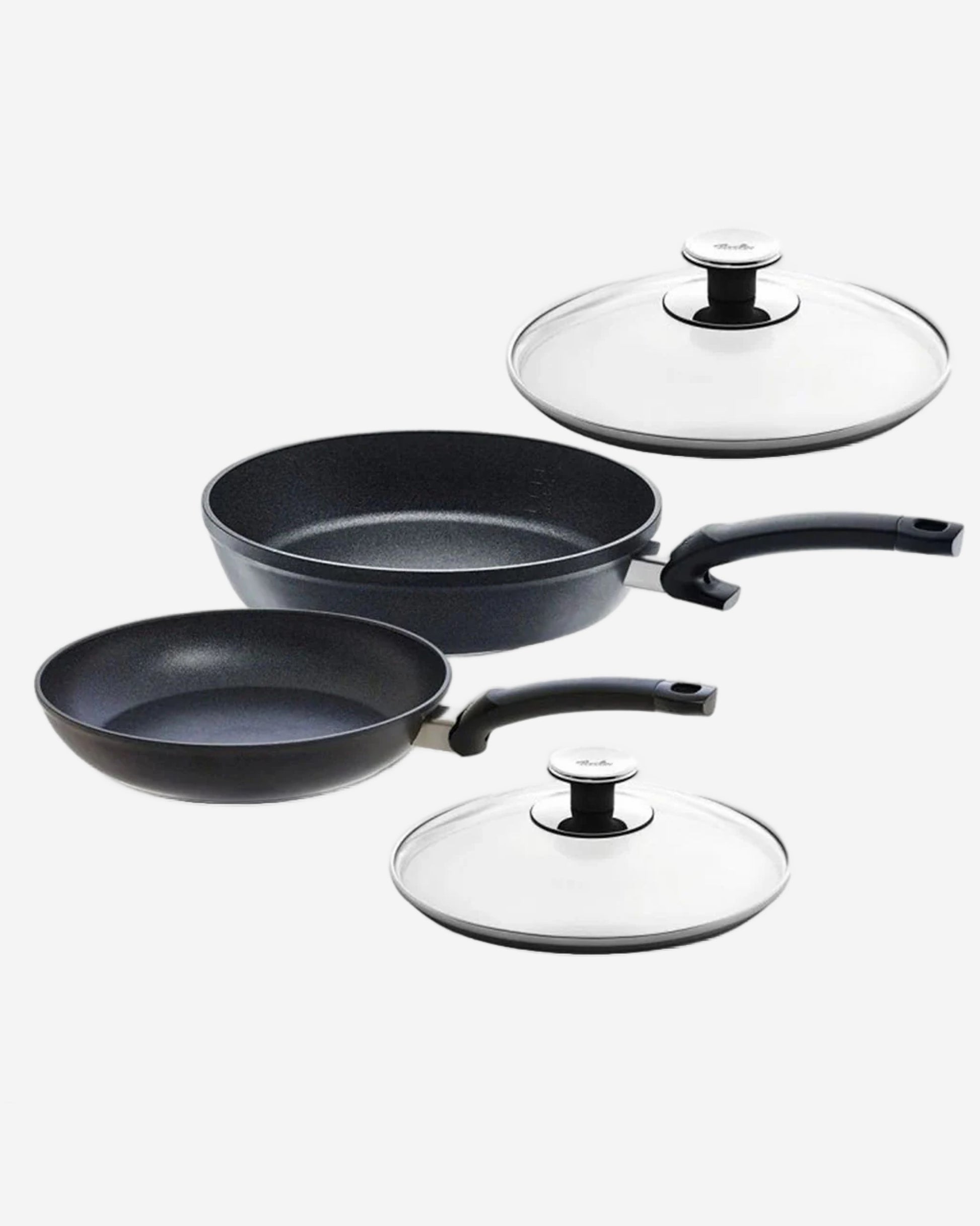 Adamant Comfort 28 Cm + Adamant Classic 24 Cm + Glass Lid24/28 Cm