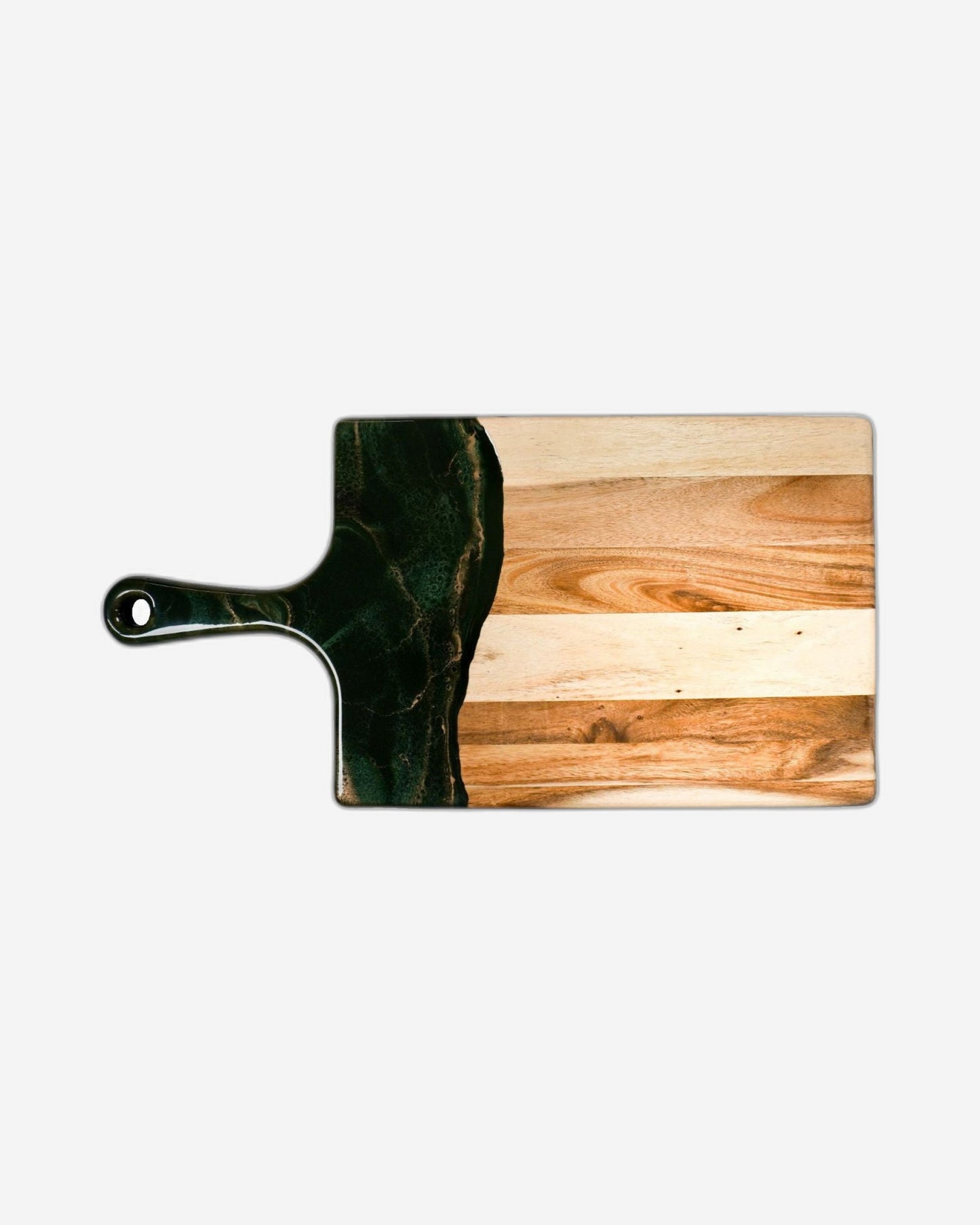 لوح جبن كبير لين وليانا مقاس 10×20 بوصة، لون اليشم