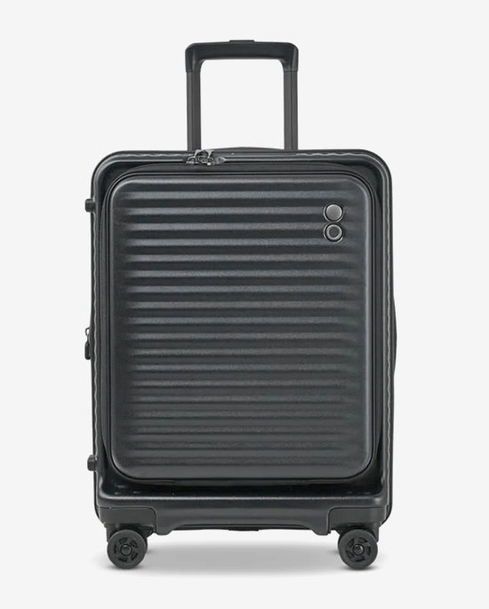 حقيبة أمتعة إيكولاك سيليسترا FA+ صلبة بأربع عجلات مزدوجة قابلة للتوسيع