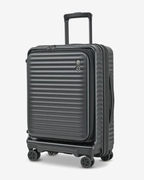 حقيبة أمتعة إيكولاك سيليسترا FA+ صلبة بأربع عجلات مزدوجة قابلة للتوسيع