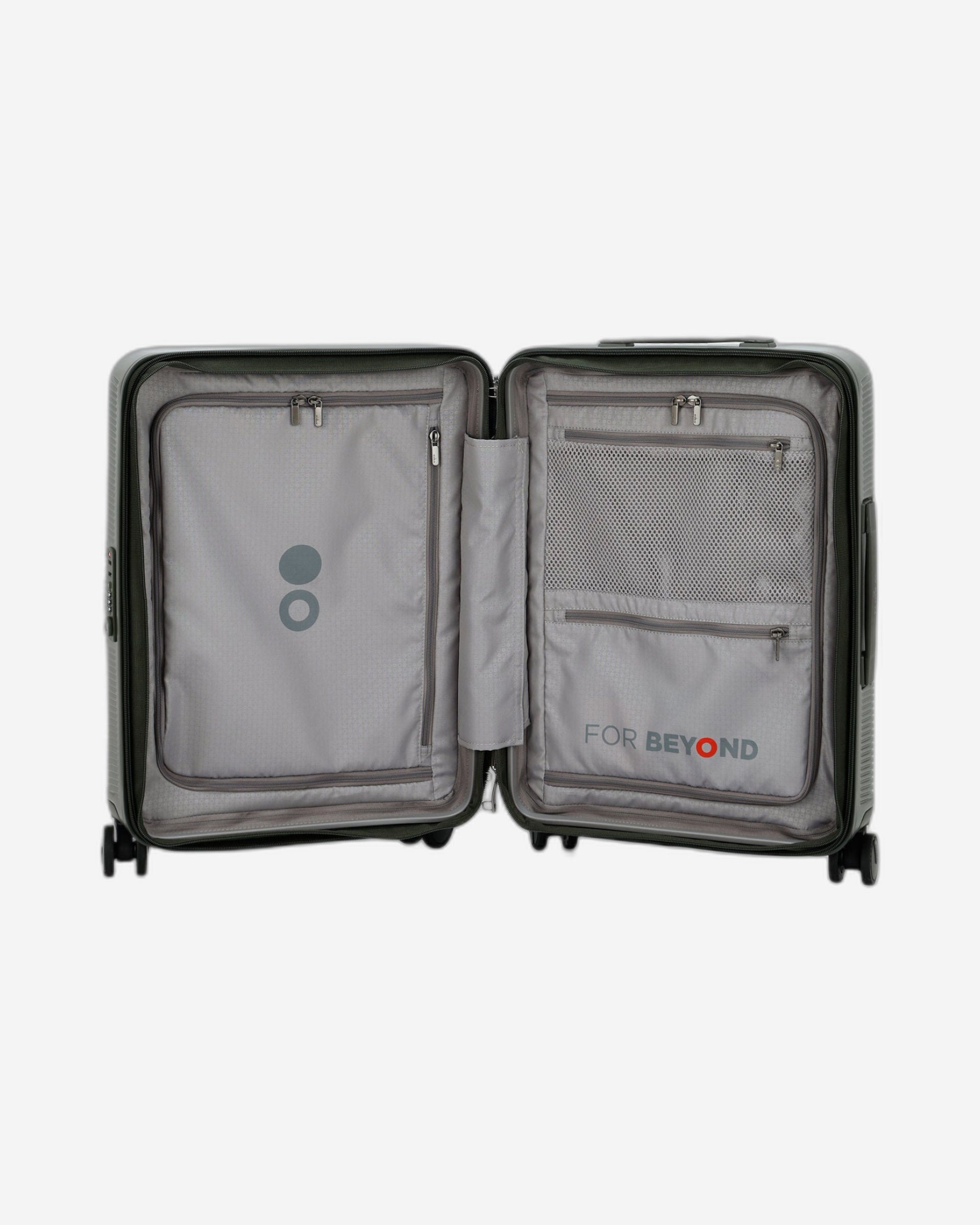 حقيبة أمتعة إيكولاك ألتيما الصلبة ذات العجلات الأربع القابلة للتوسيع