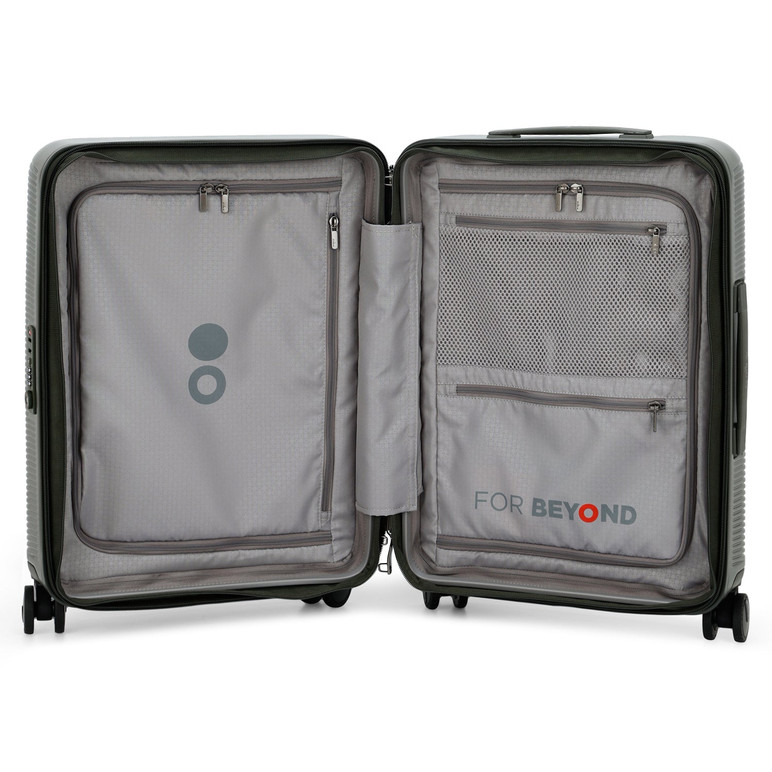 مجموعة حقائب سفر إيكولاك ألتيما الصلبة ذات العجلات المزدوجة القابلة للتوسيع من 3 قطع