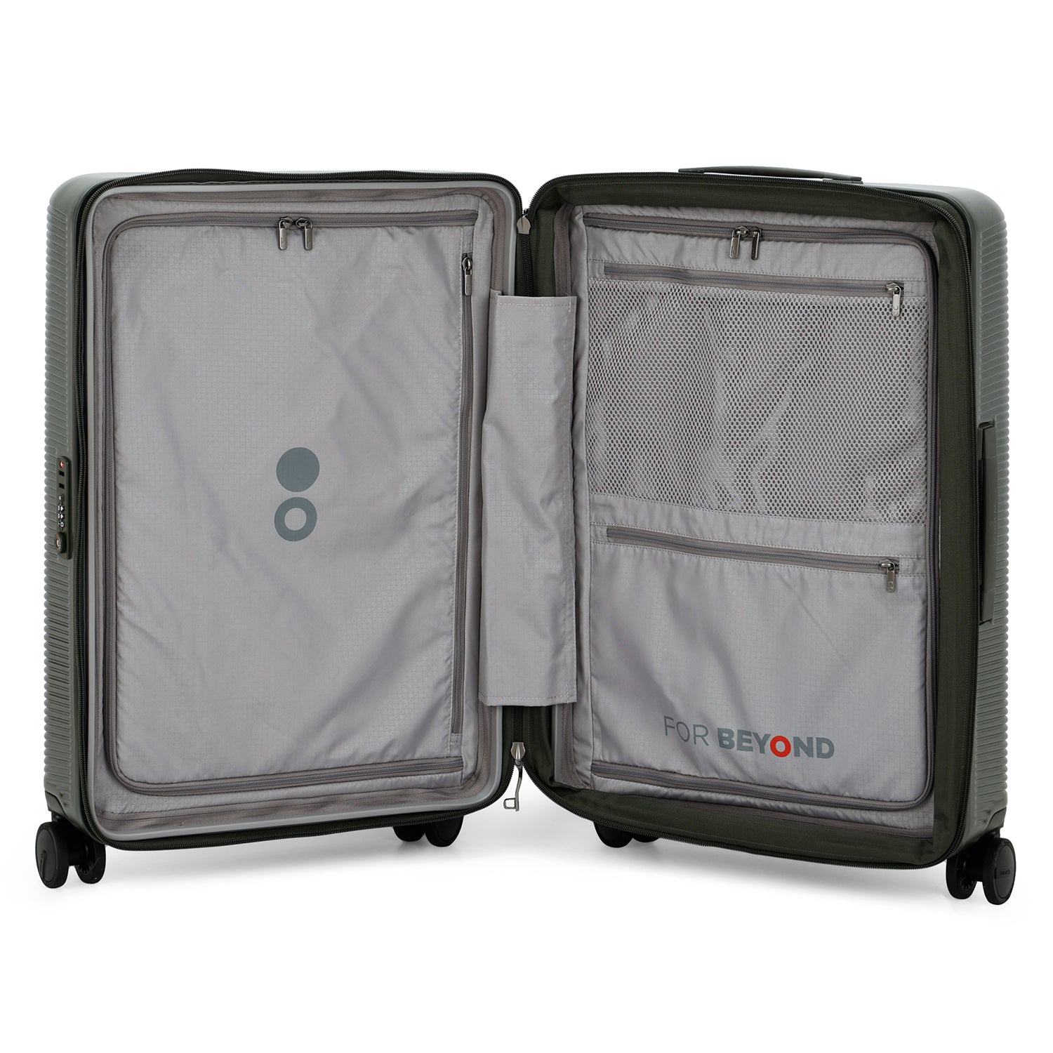 مجموعة حقائب سفر إيكولاك ألتيما الصلبة ذات العجلات المزدوجة القابلة للتوسيع من 3 قطع