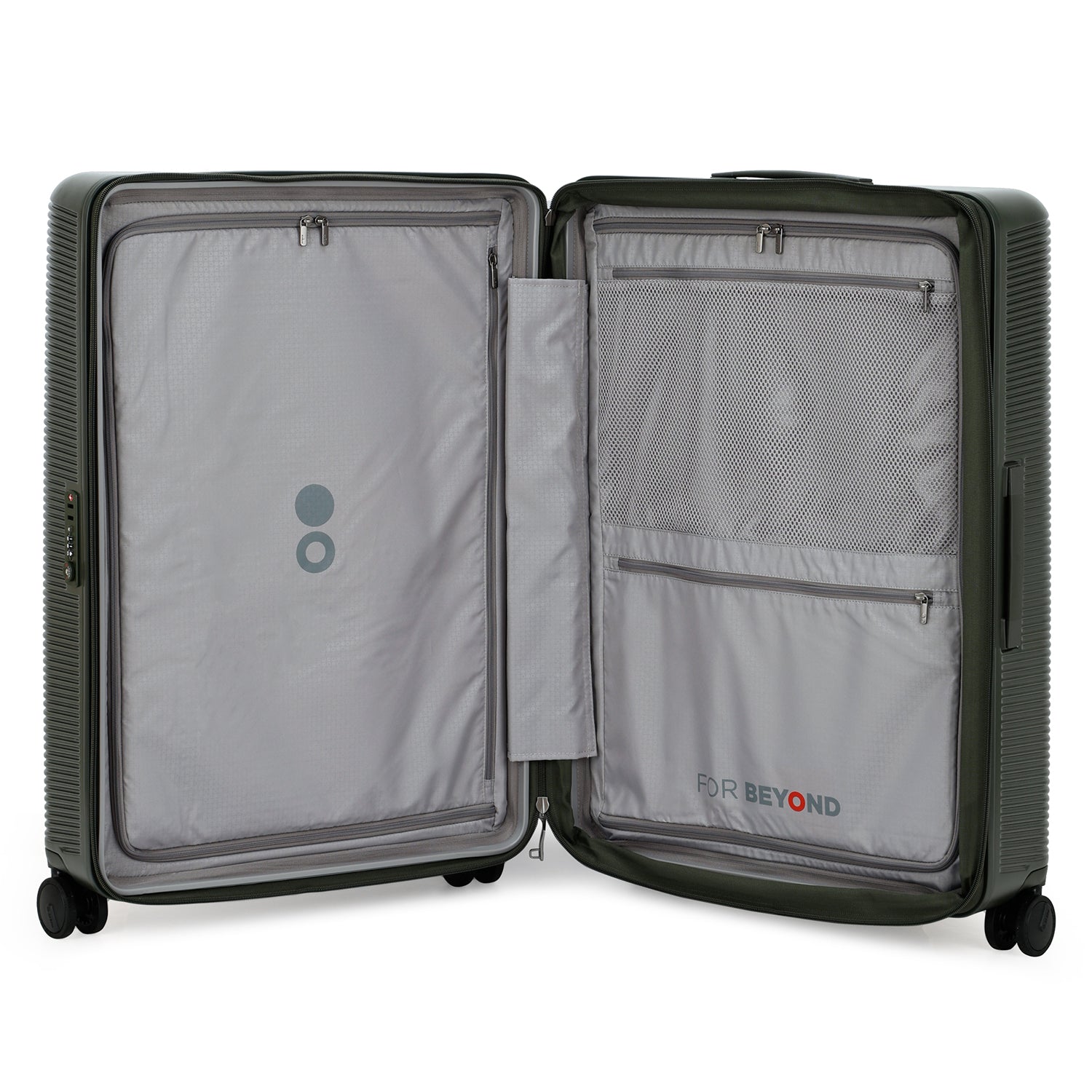 مجموعة حقائب سفر إيكولاك ألتيما الصلبة ذات العجلات المزدوجة القابلة للتوسيع من 3 قطع