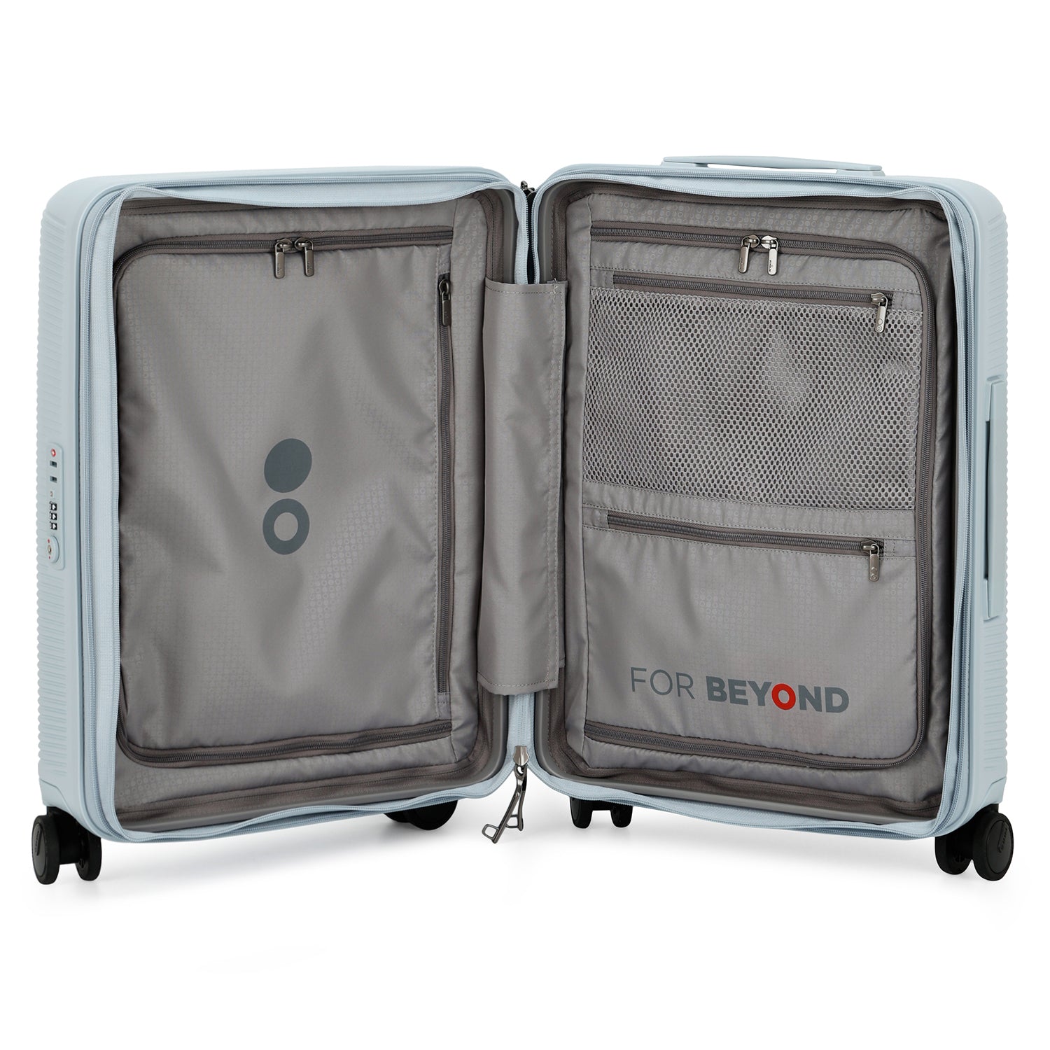 حقيبة أمتعة إيكولاك ألتيما الصلبة ذات العجلات الأربع القابلة للتوسيع