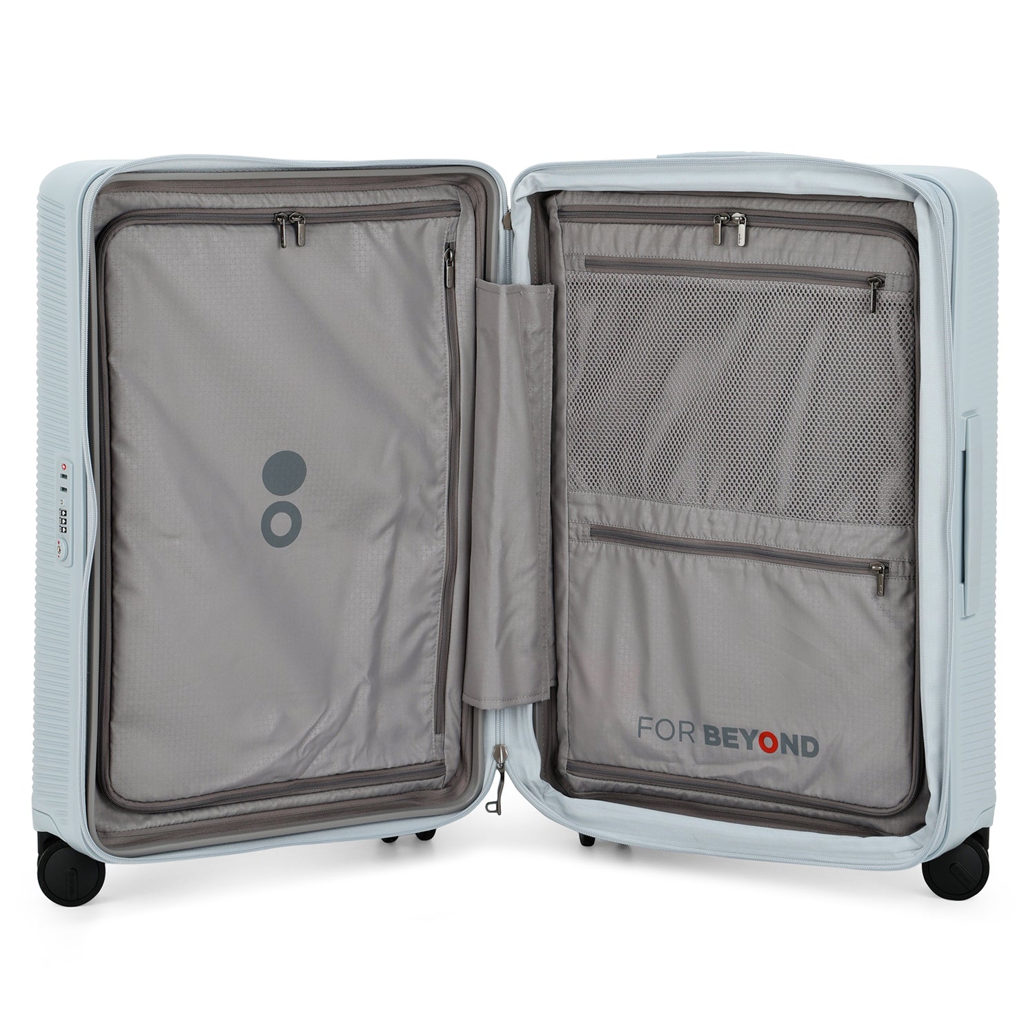 مجموعة حقائب سفر إيكولاك ألتيما الصلبة ذات العجلات المزدوجة القابلة للتوسيع من 3 قطع