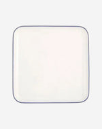 طقم عشاء بورلاند بلو سترايب، 18 قطعة