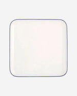 طقم عشاء بورلاند بلو سترايب، 18 قطعة