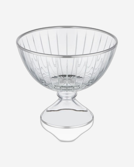 وعاء ديكوريوم أكاديميا بلاتينيوم مع حامل مقاس 23.5 سم