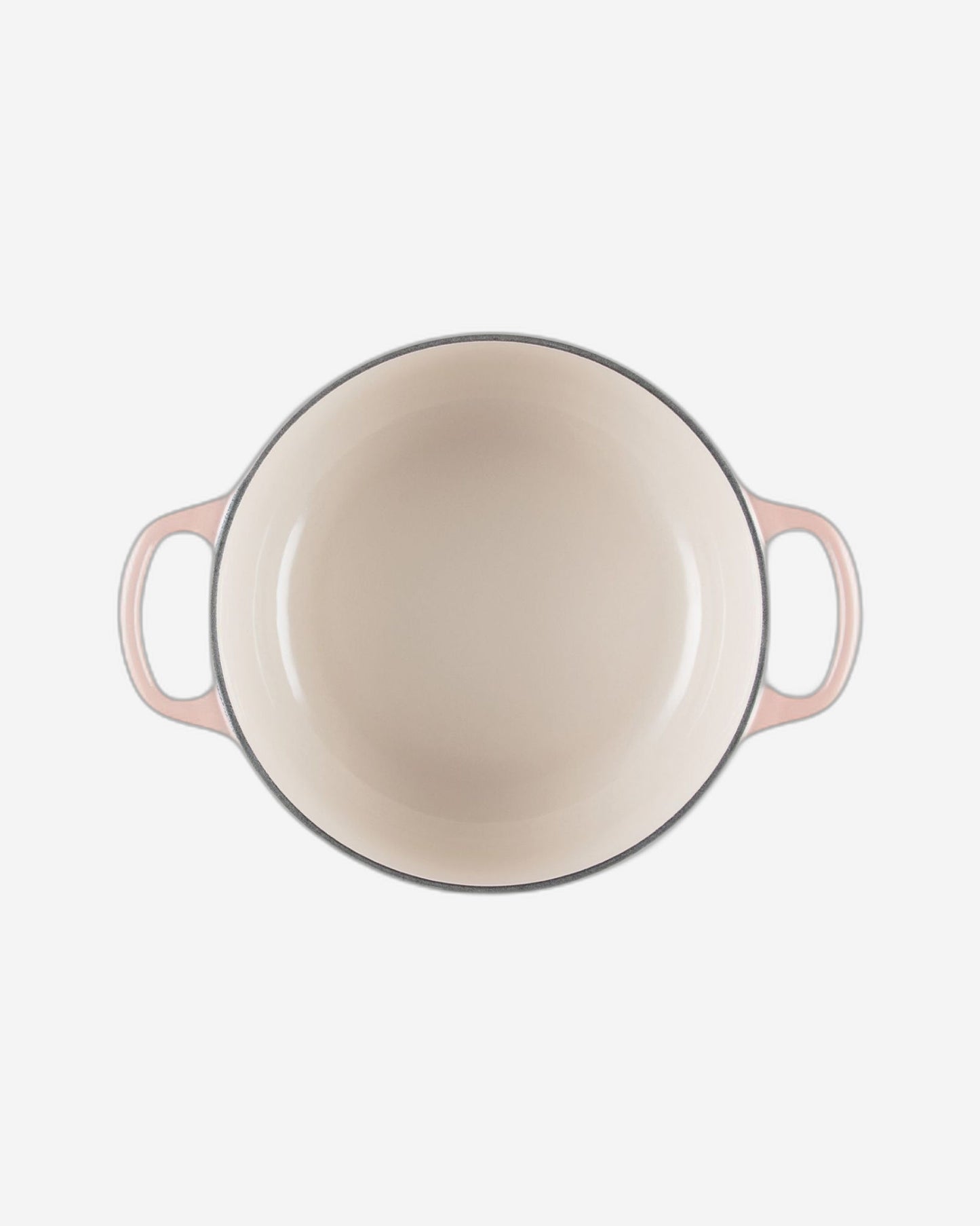 Le Creuset Round French Oven Pêche 24Cm Light Gold Knob