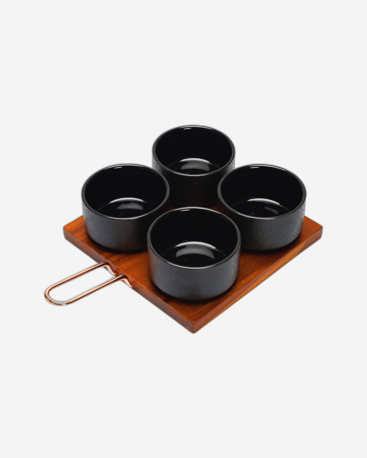 مجموعة أوعية تقديم منزلية أنيقة مكونة من 4 قطع