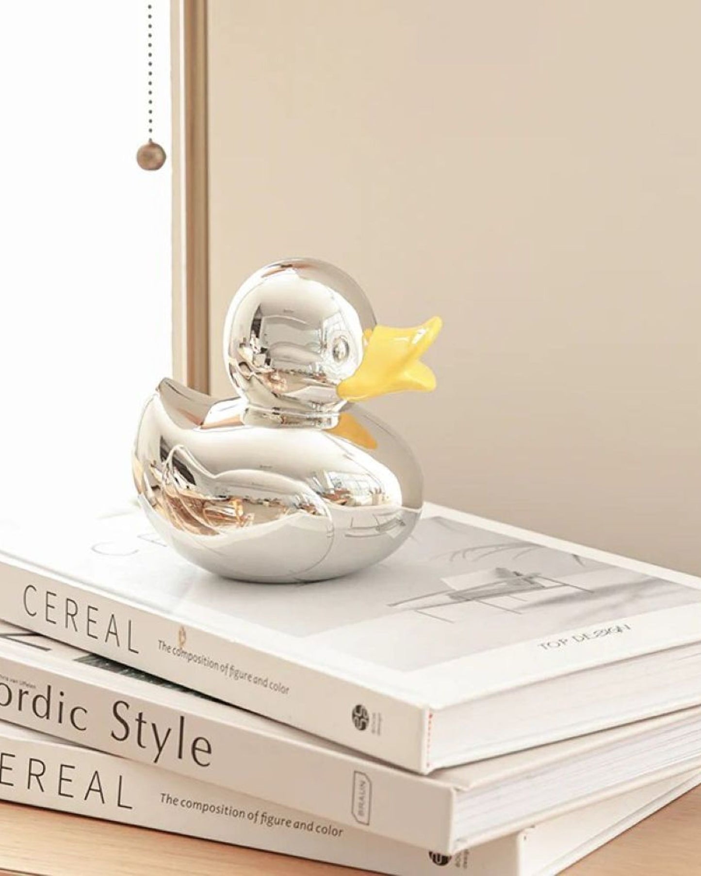 حصالة نقود على شكل بطة إيبوكسي صفراء من وينكو - W-260-0010K