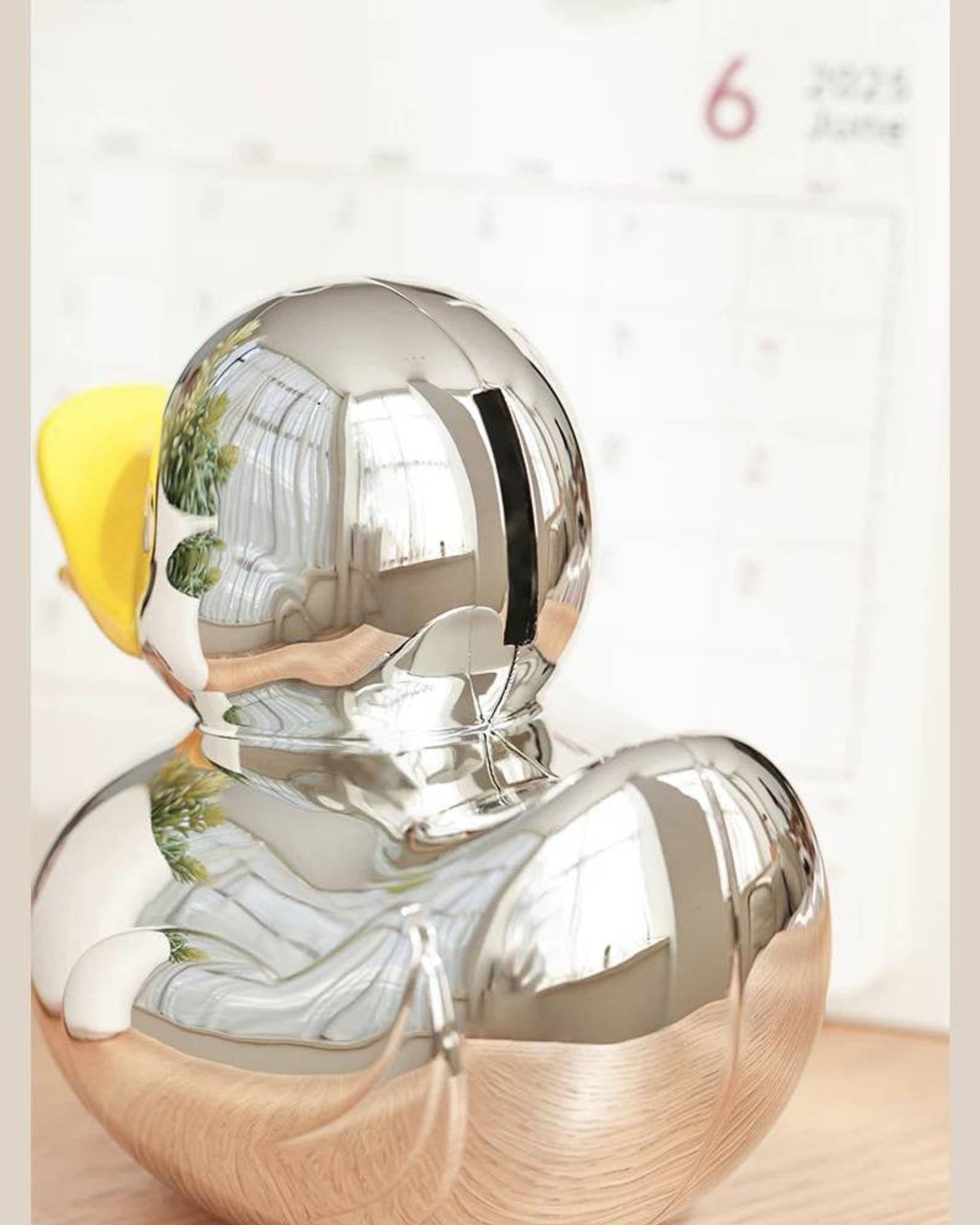 حصالة نقود على شكل بطة إيبوكسي صفراء من وينكو - W-260-0010K