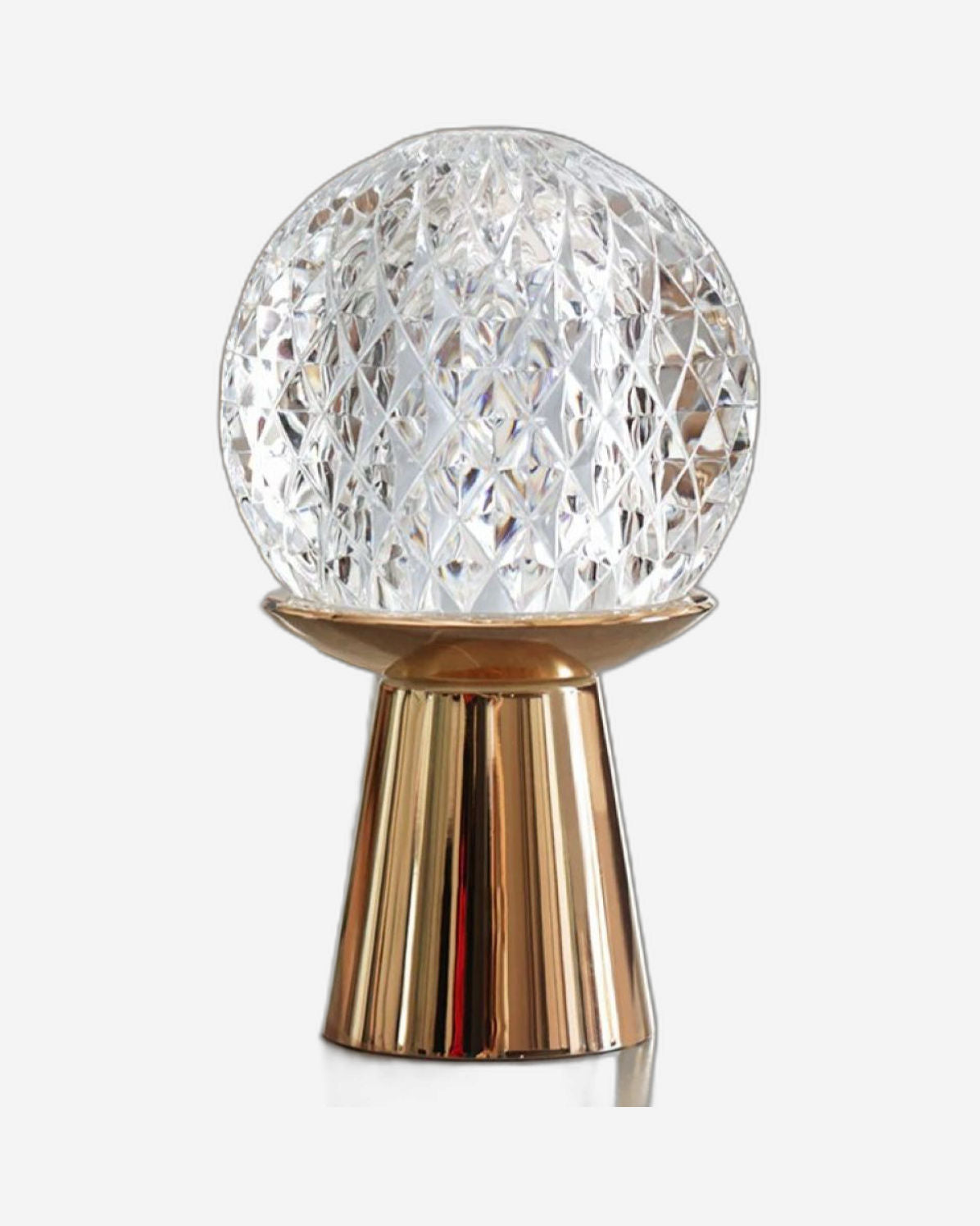 مصباح طاولة LED من Winko Morgan قابل للشحن عبر USB - 3 لمسات لزيادة سطوع الضوء - E-295-0044T-X40