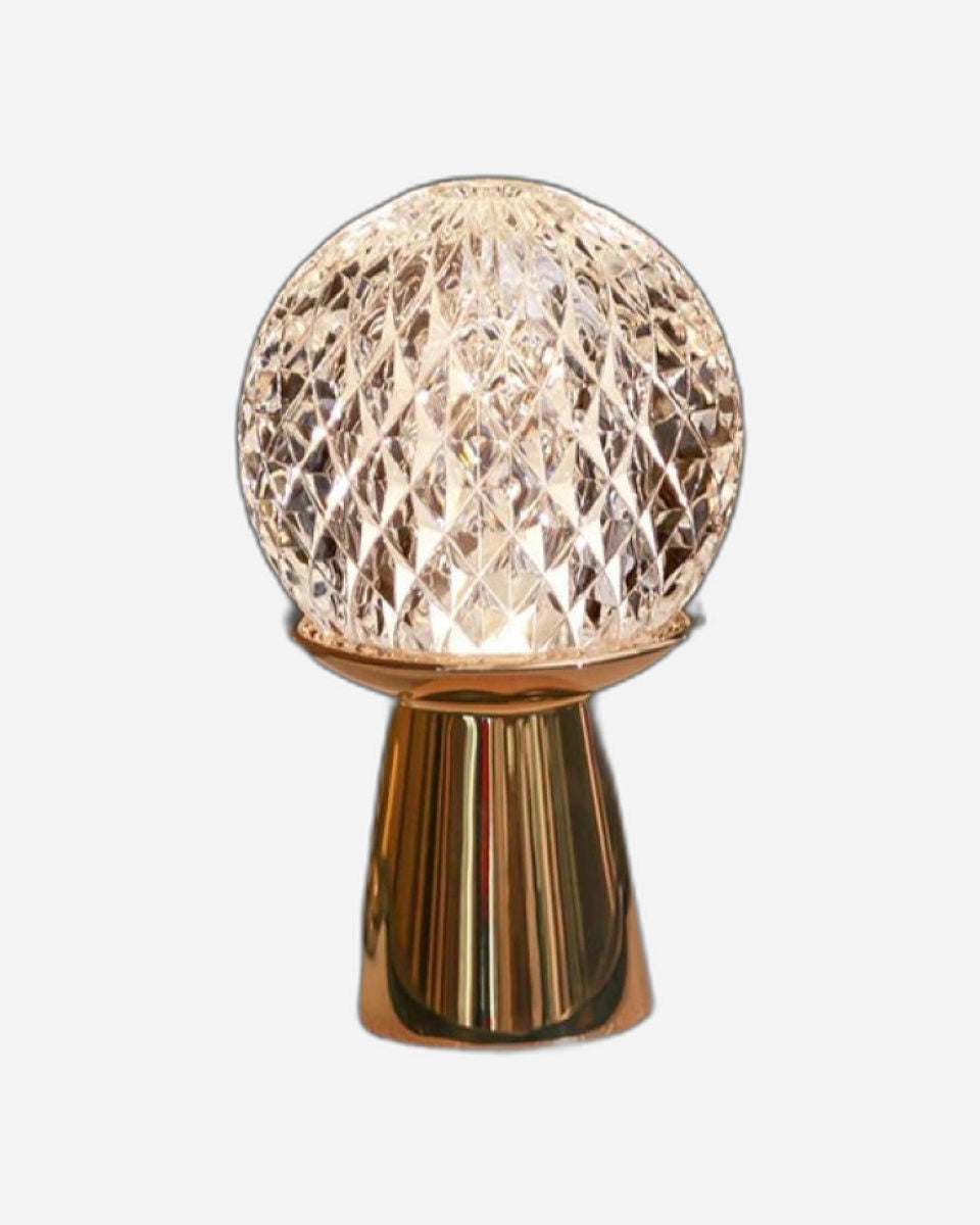 مصباح طاولة LED من Winko Morgan قابل للشحن عبر USB - 3 لمسات لزيادة سطوع الضوء - E-295-0044T-X40