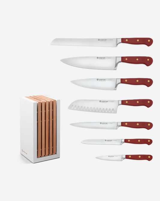 Wusthof Knife Block With 7 Items - Classic Tasty Sumac
