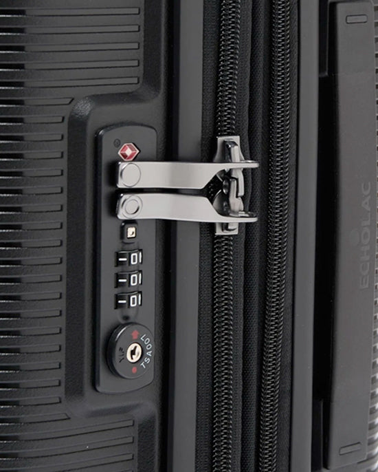 حقيبة إيكولاك فورزا الصلبة ذات العجلات المزدوجة القابلة للتوسيع، مجموعة من 3 قطع