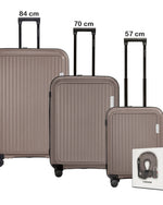 مجموعة وينجر أوبتيمو من 3 عربات 54+68+81 سم + ملحقات سفر مجانية