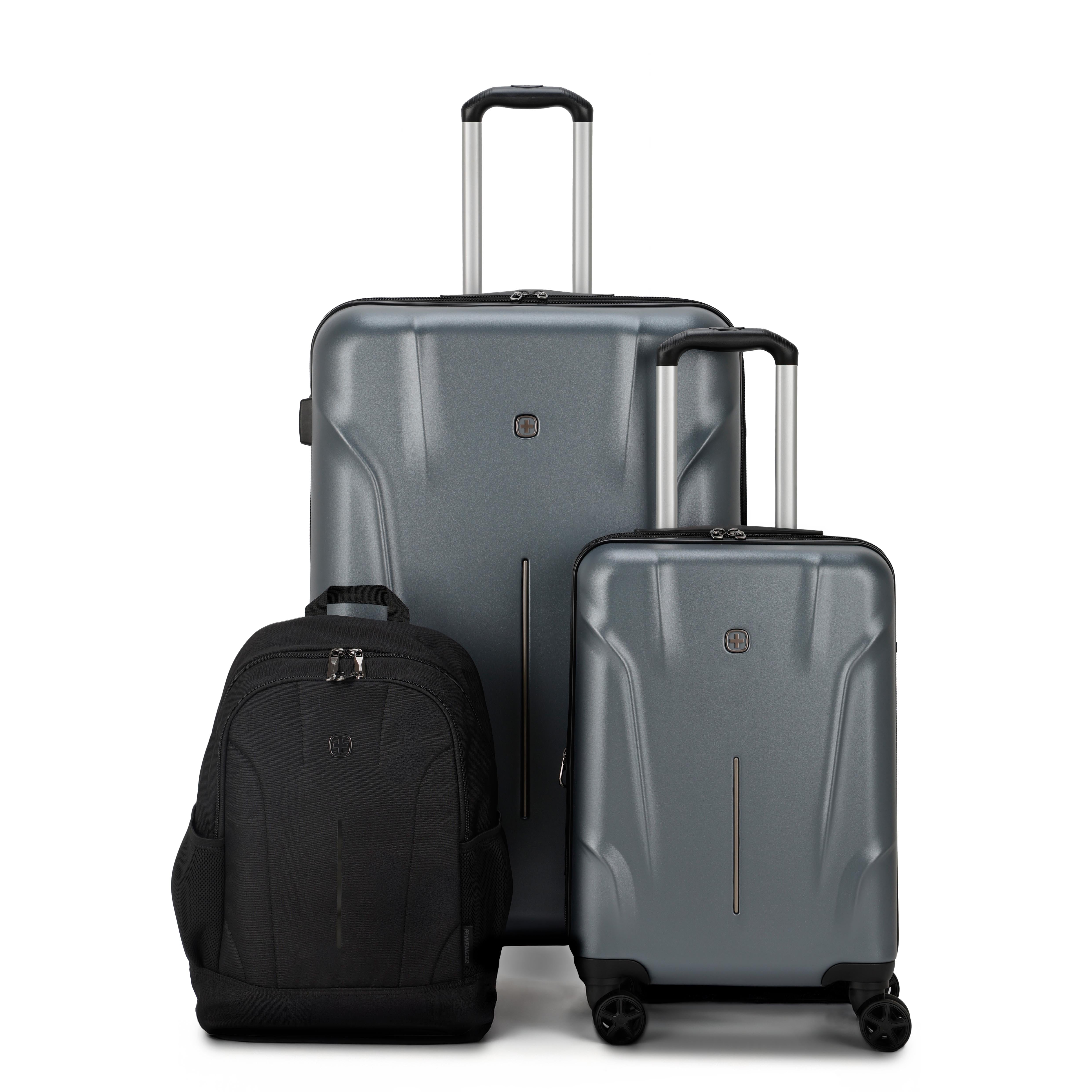 طقم وينجر رايون من قطعتين + حقيبة ظهر مجانية للكمبيوتر المحمول مقاس 16 بوصة