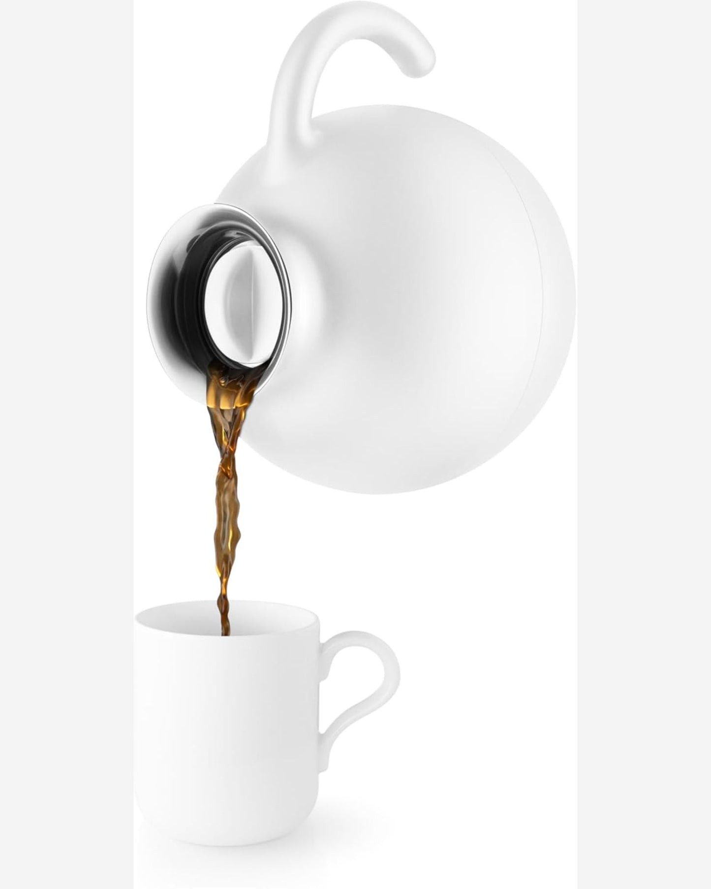 إيفا سولو 502712 جلوب وايت في جيه، مصنوعة حسب الطلب، حافتان قابلتان للتبديل، لون ذهبي وفضي