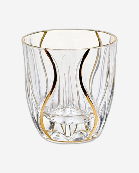 بوهيميا أوشن دي أو إف بدون رصاص مع ذهب - طقم من 6 قطع